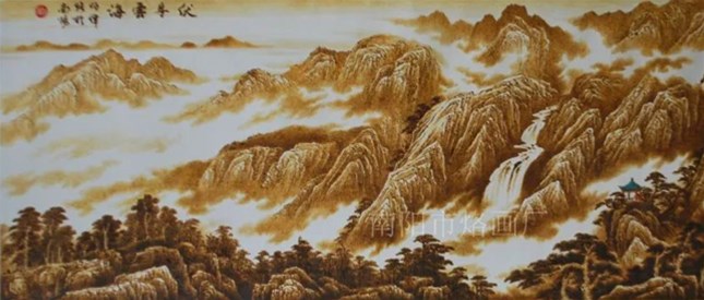“古风汉韵 遇见胜春”烙画展——山水类作品欣赏