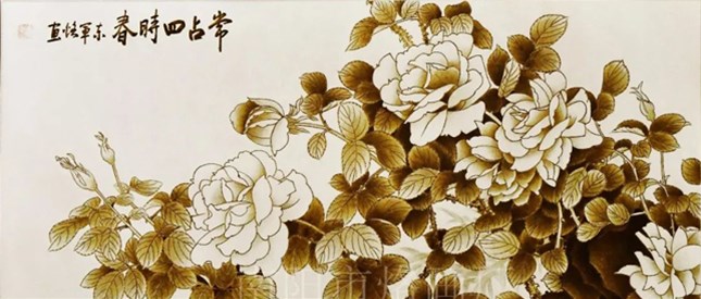 “古风汉韵 遇见胜春”烙画展——月季类作品欣赏