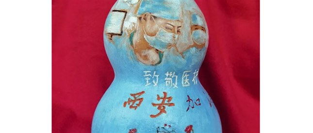 “艺”心抗“疫”——非遗烙画助力西安保卫战