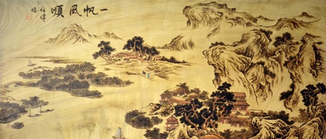 南阳烙画——王白伟烙画作品展示
