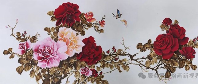 【作品展示】南阳烙画花鸟篇