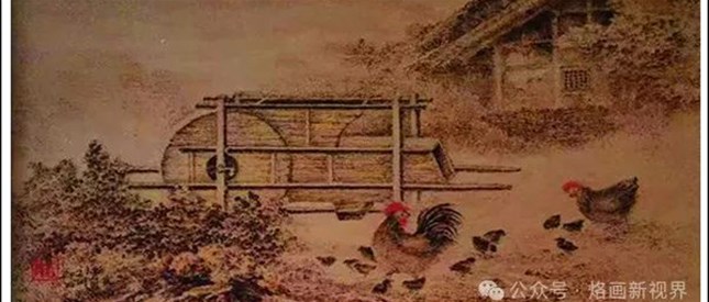【作品展示】贺吉发烙画