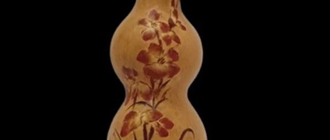 方寸奇遇：一组文玩小葫芦邂逅南阳烙画“草里金”