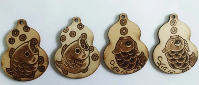 【新品推送】南阳烙画小挂件一组：好看又实用的手工艺品