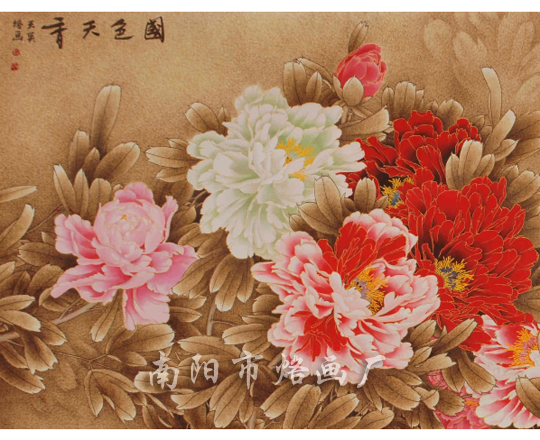 《天香国色》局部1