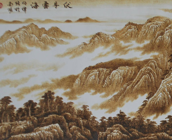 木板烙画